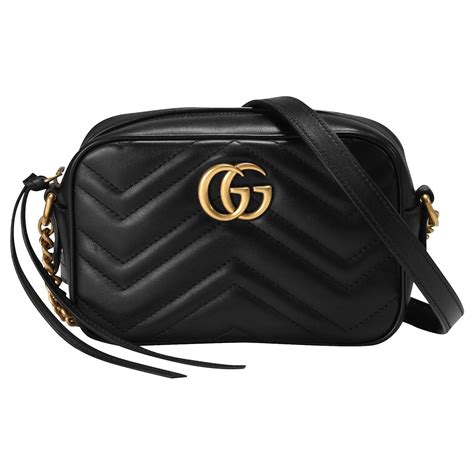 gucci bag thin black|authentic Gucci mini handbag.